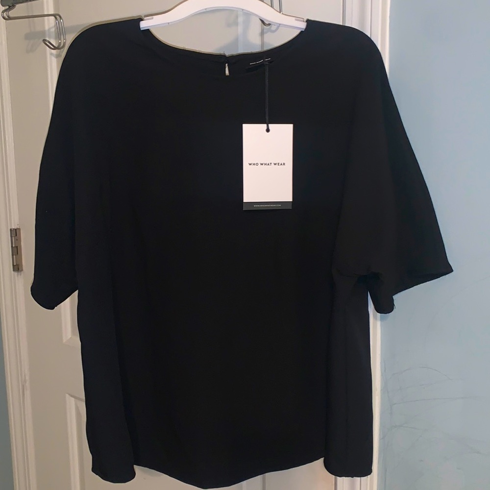 Black dress shirt